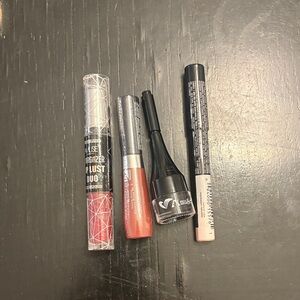 Muse Lip Balm & Gloss Set - Red, Silver, Black